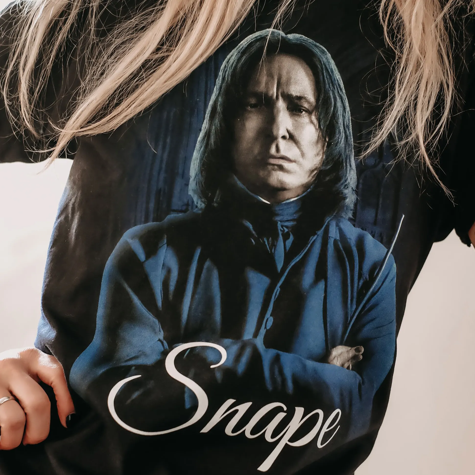 Severus Snape T-shirt zwart - Harry Potter