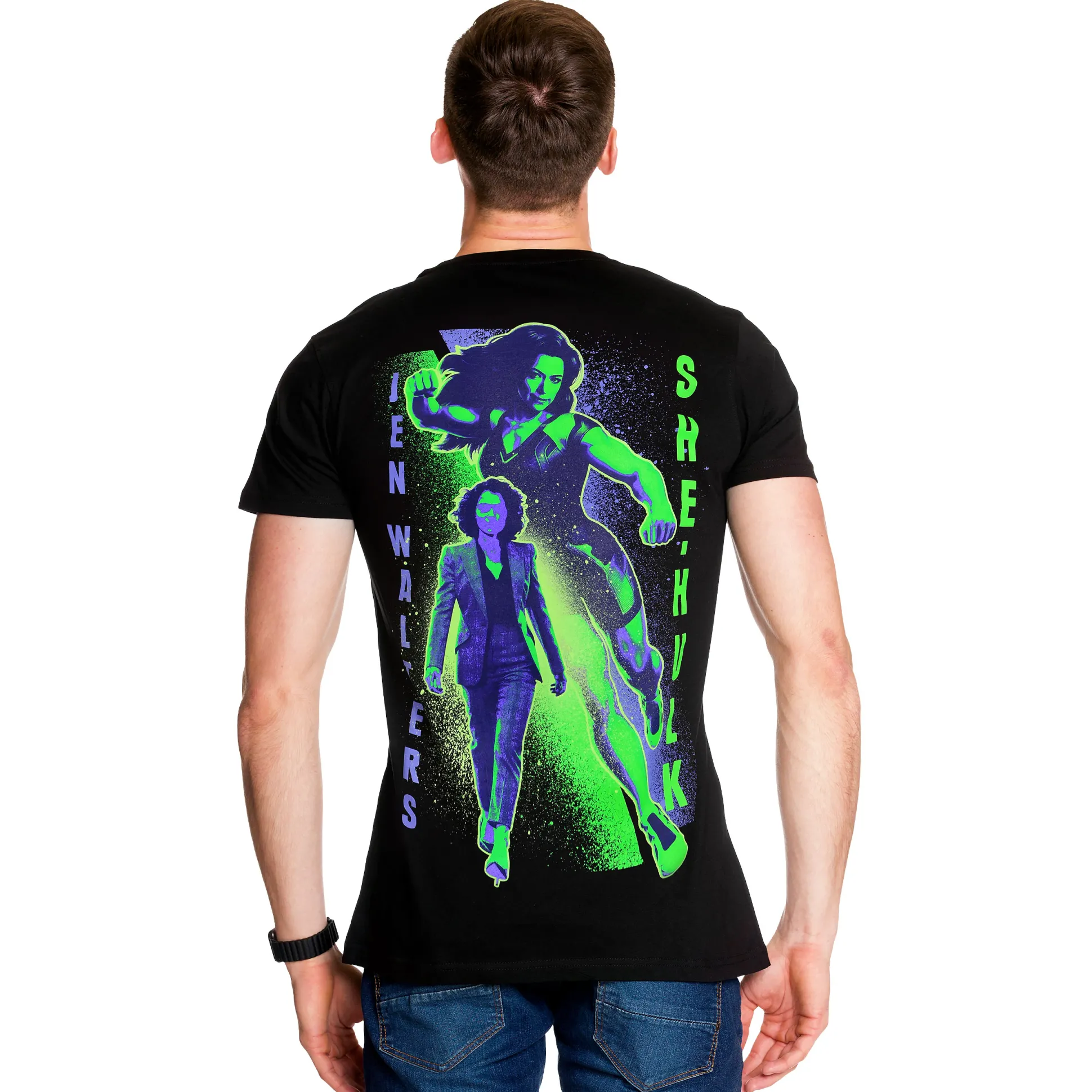 She-Hulk - Jen Walters T-Shirt Zwart