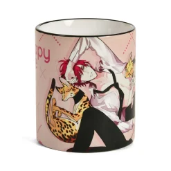 Shizuma en Minato Katten Mok voor Therapy Game Fans