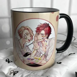 Shizuma en Minato Mok voor Therapy Game Fans