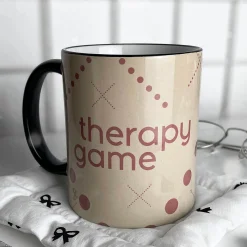 Shizuma en Minato Mok voor Therapy Game Fans