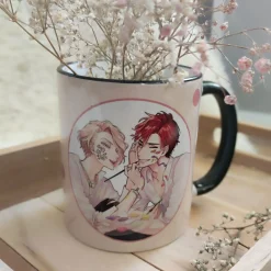 Shizuma en Minato Mok voor Therapy Game Fans