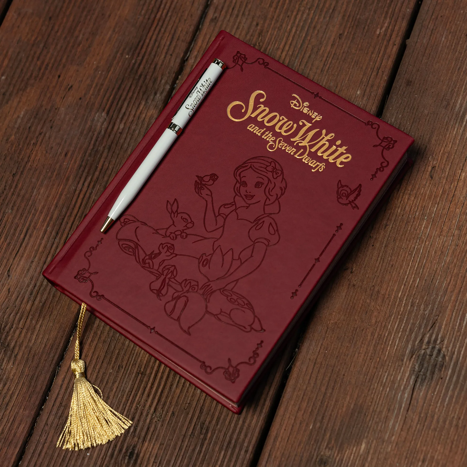 Sneeuwwitje - Premium notitieboek met balpen