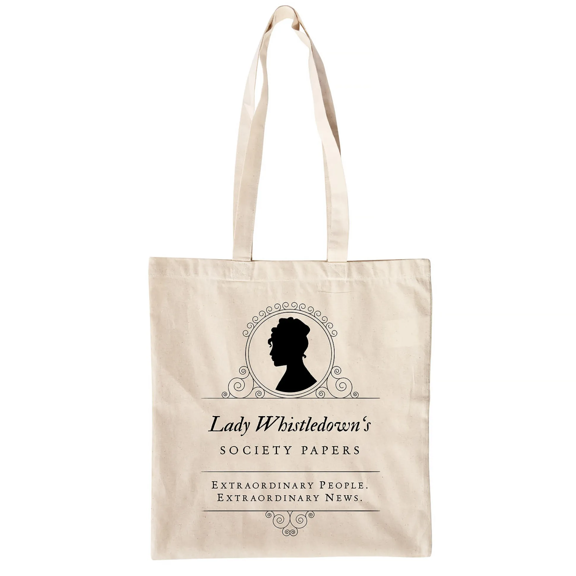 Society Papers Jute Tas voor Bridgerton Fans