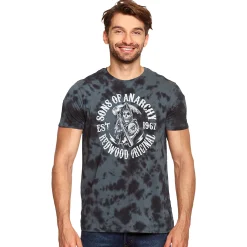 Sons of Anarchy - Reaper Logo T-shirt grijs