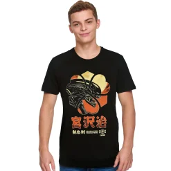 Space Hunter T-Shirt voor Alien Fans zwart