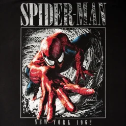 Spider-Man - New York 1962 Zwart T-Shirt