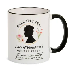 Spill the Tea! Society Papers Beker voor Bridgerton Fans
