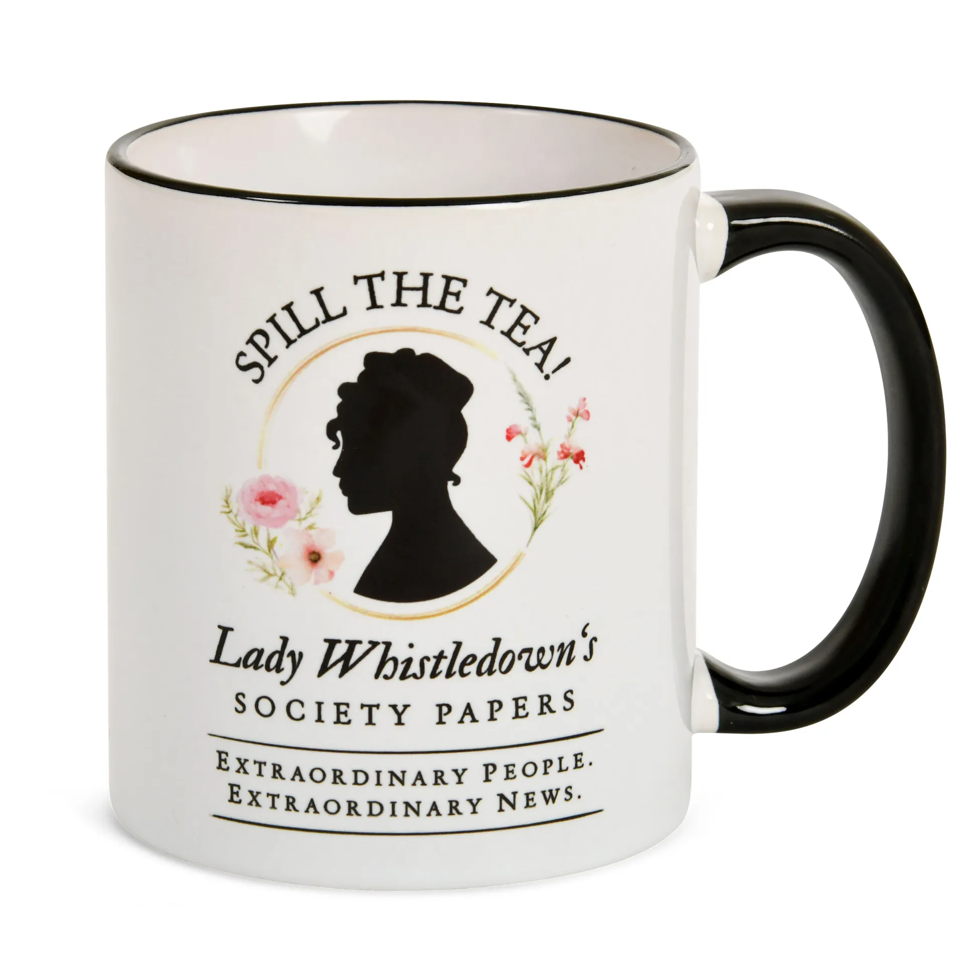 Spill the Tea! Society Papers Beker voor Bridgerton Fans