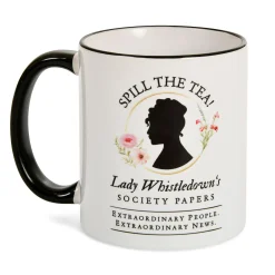 Spill the Tea! Society Papers Beker voor Bridgerton Fans