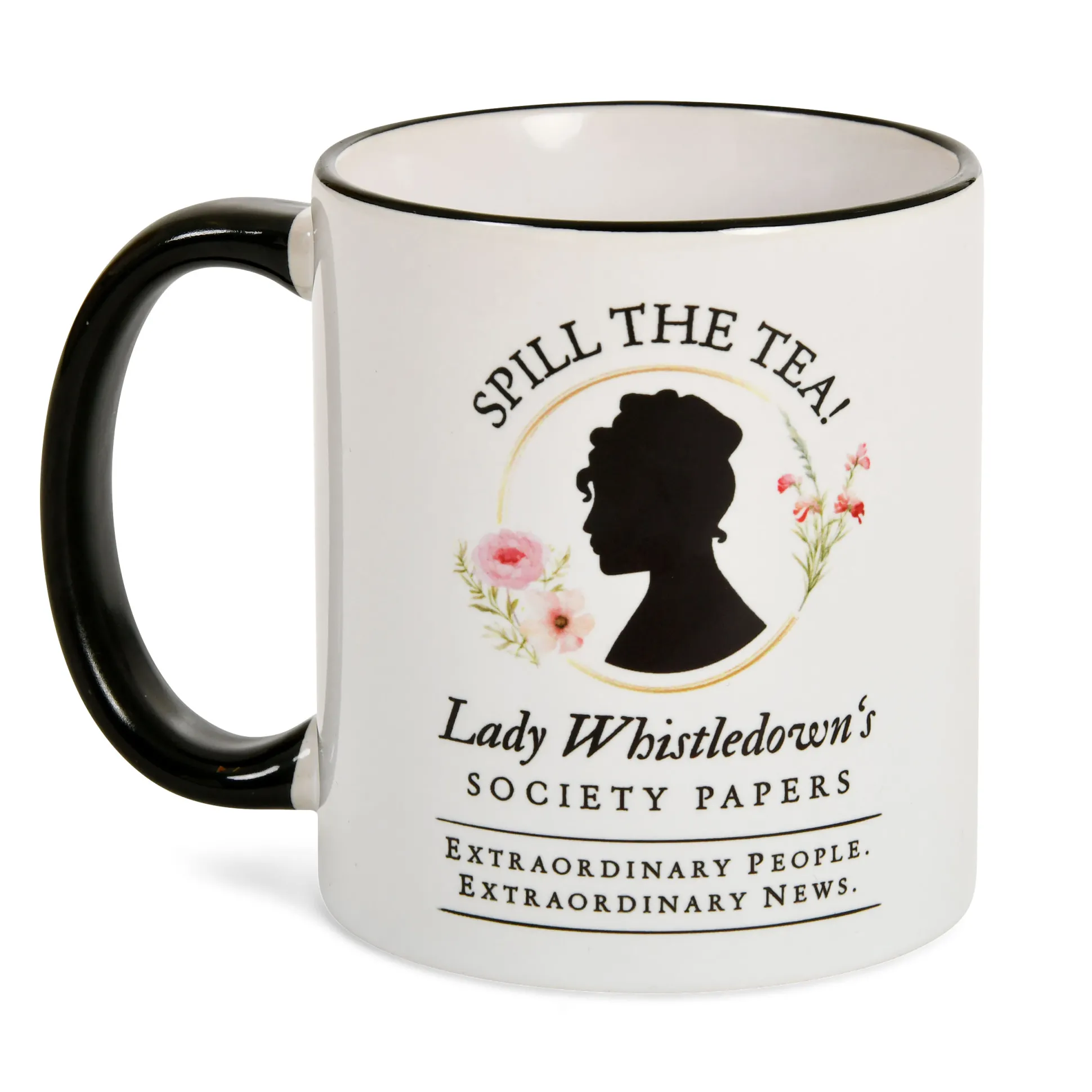 Spill the Tea! Society Papers Beker voor Bridgerton Fans