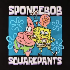 SpongeBob - Vrienden T-shirt zwart