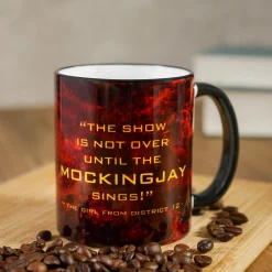 Spotvogel en Slang Mok voor Hongerspelen Fans