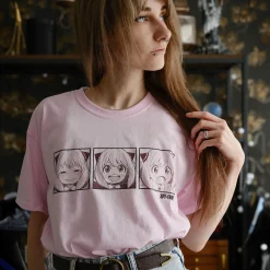 Spy x Family - Anya T-Shirt roze