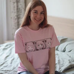Spy x Family - Anya T-Shirt roze