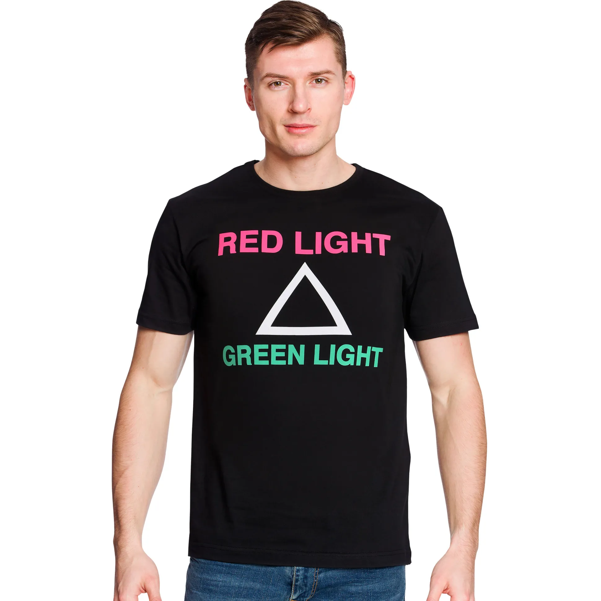 Squid Game - Rood Licht Groen Licht T-shirt zwart