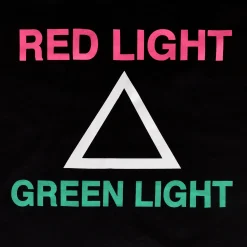 Squid Game - Rood Licht Groen Licht T-shirt zwart