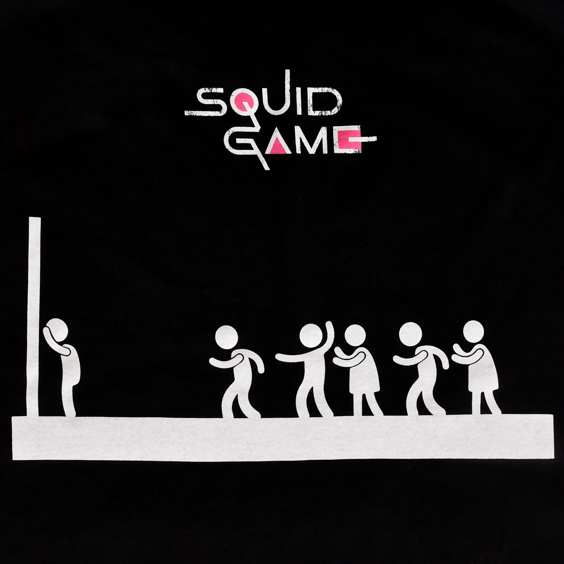 Squid Game - Rood Licht Groen Licht T-shirt zwart