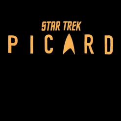 Star Trek - Picard Logo T-Shirt Zwart