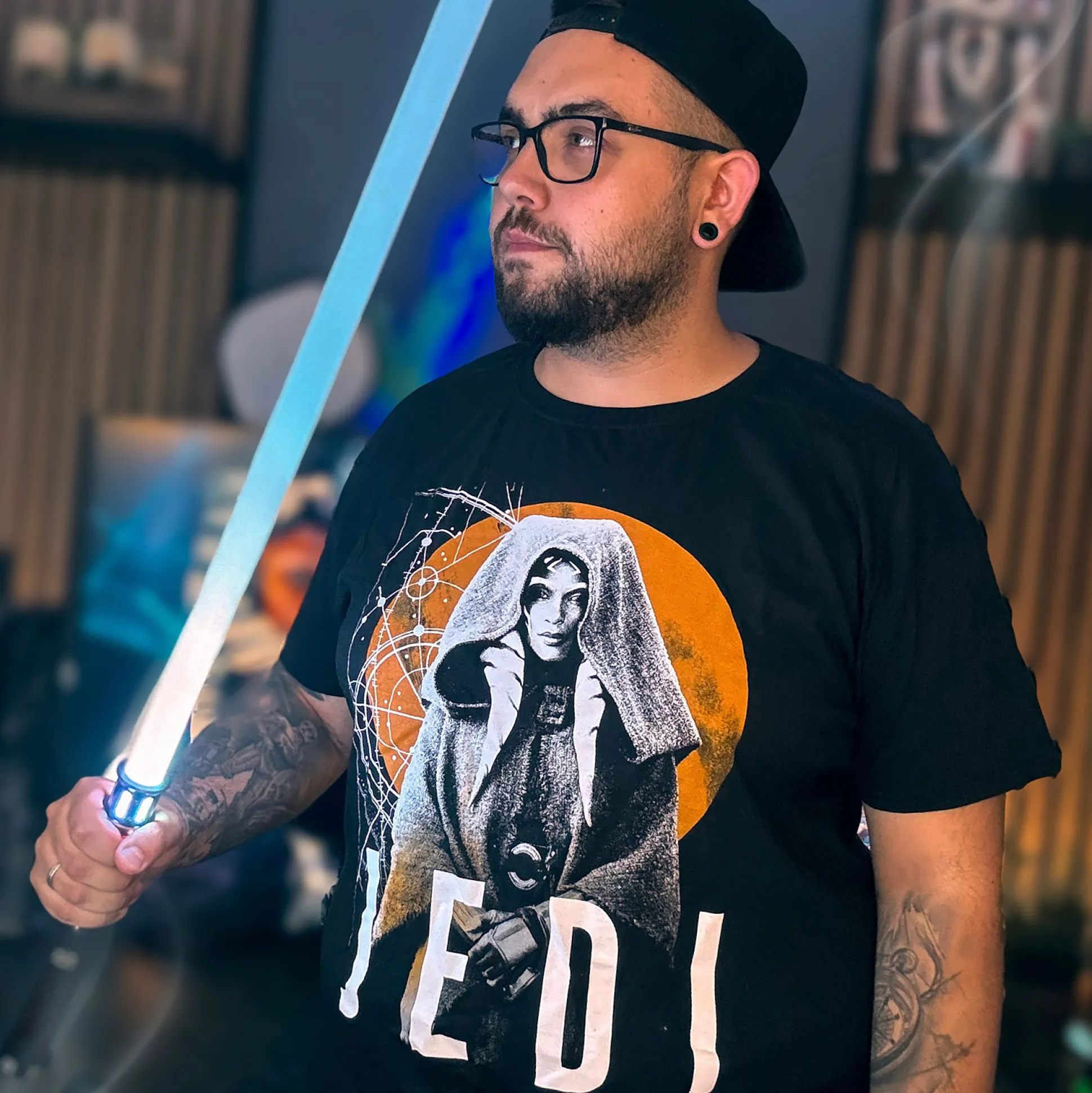 Star Wars - Ahsoka Jedi T-Shirt zwart