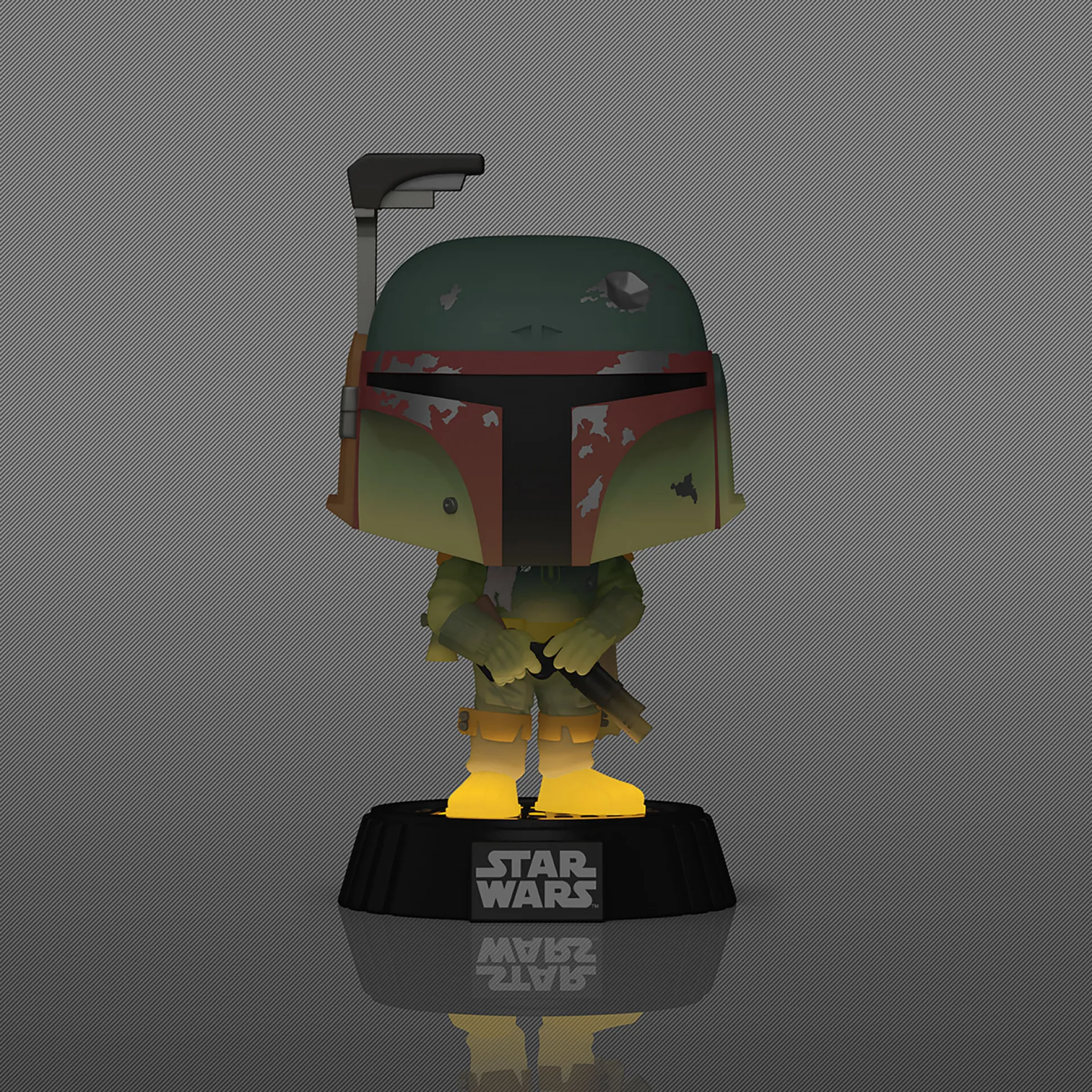 Star Wars - Boba Fett Glow in the Dark Funko Pop Bobblehead Figuur