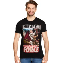 Star Wars - Breng evenwicht in de kracht T-shirt zwart