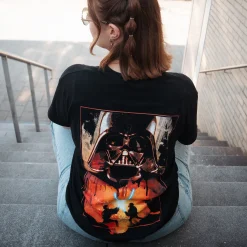 Star Wars - Darth Vader Episode III Poster T-Shirt Zwart