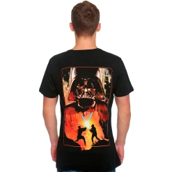 Star Wars - Darth Vader Episode III Poster T-Shirt Zwart
