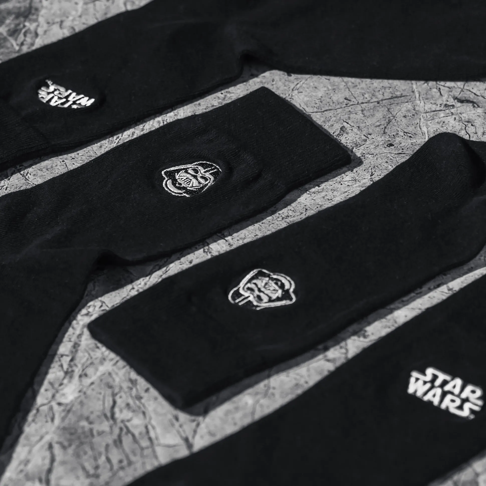 Star Wars - Darth Vader logo sokken 2-pack zwart