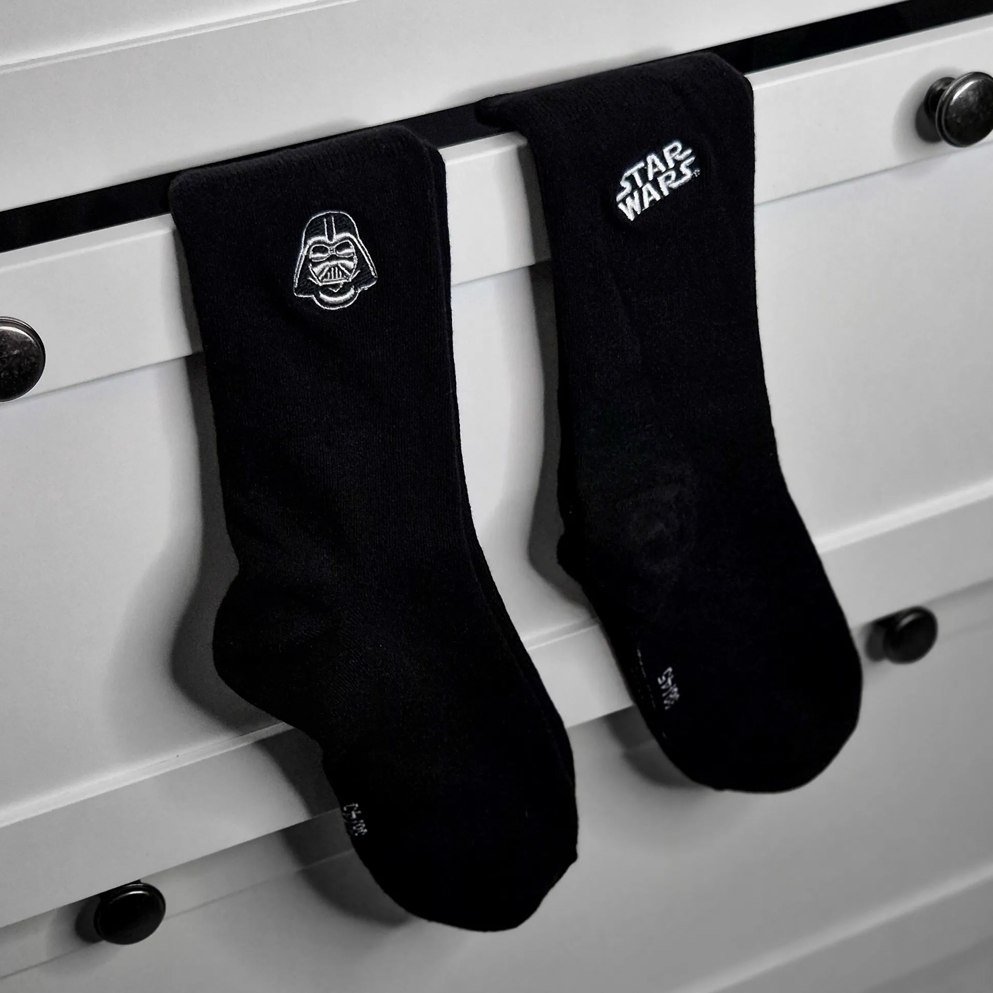 Star Wars - Darth Vader logo sokken 2-pack zwart