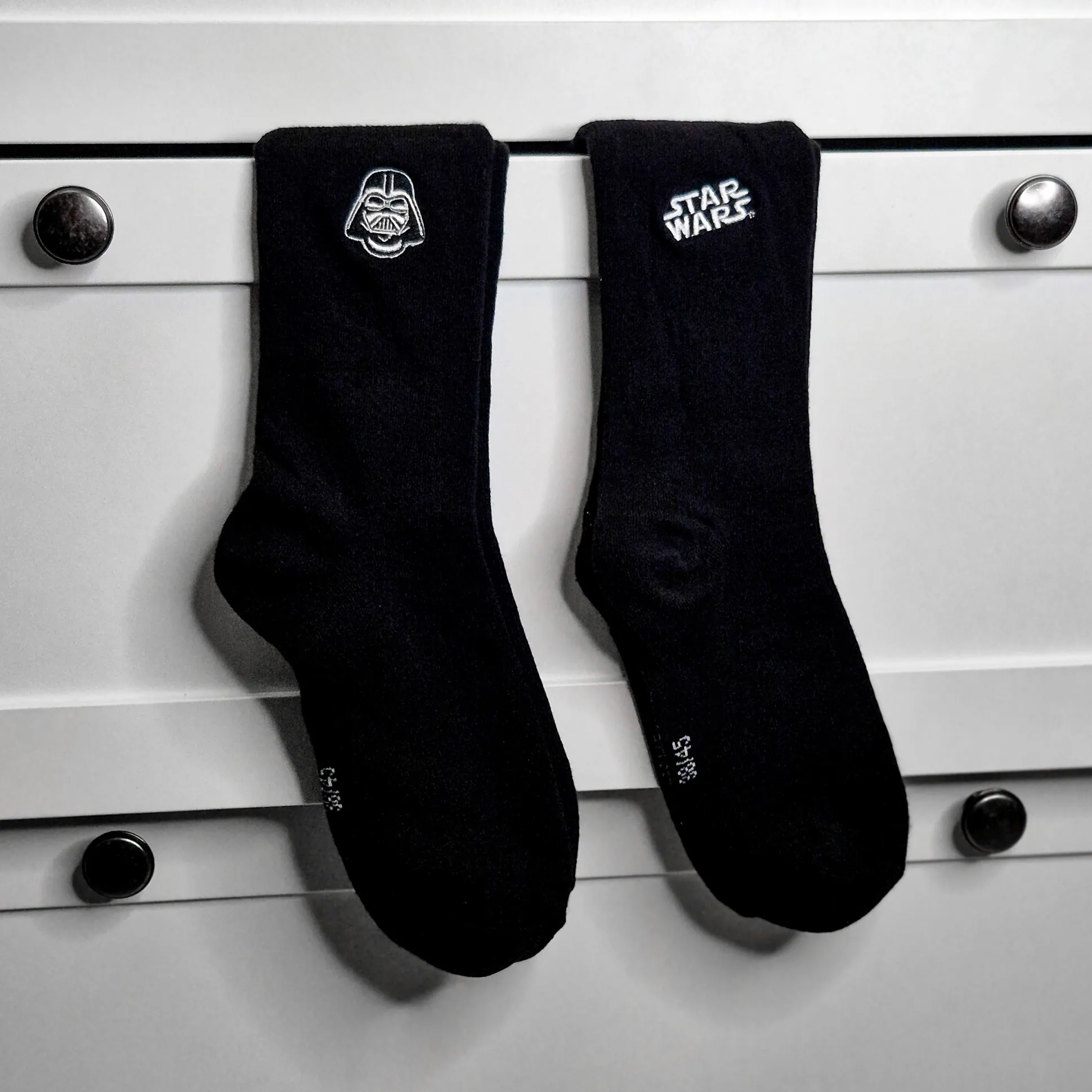 Star Wars - Darth Vader logo sokken 2-pack zwart