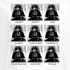 Star Wars - Darth Vader Multiface T-shirt wit