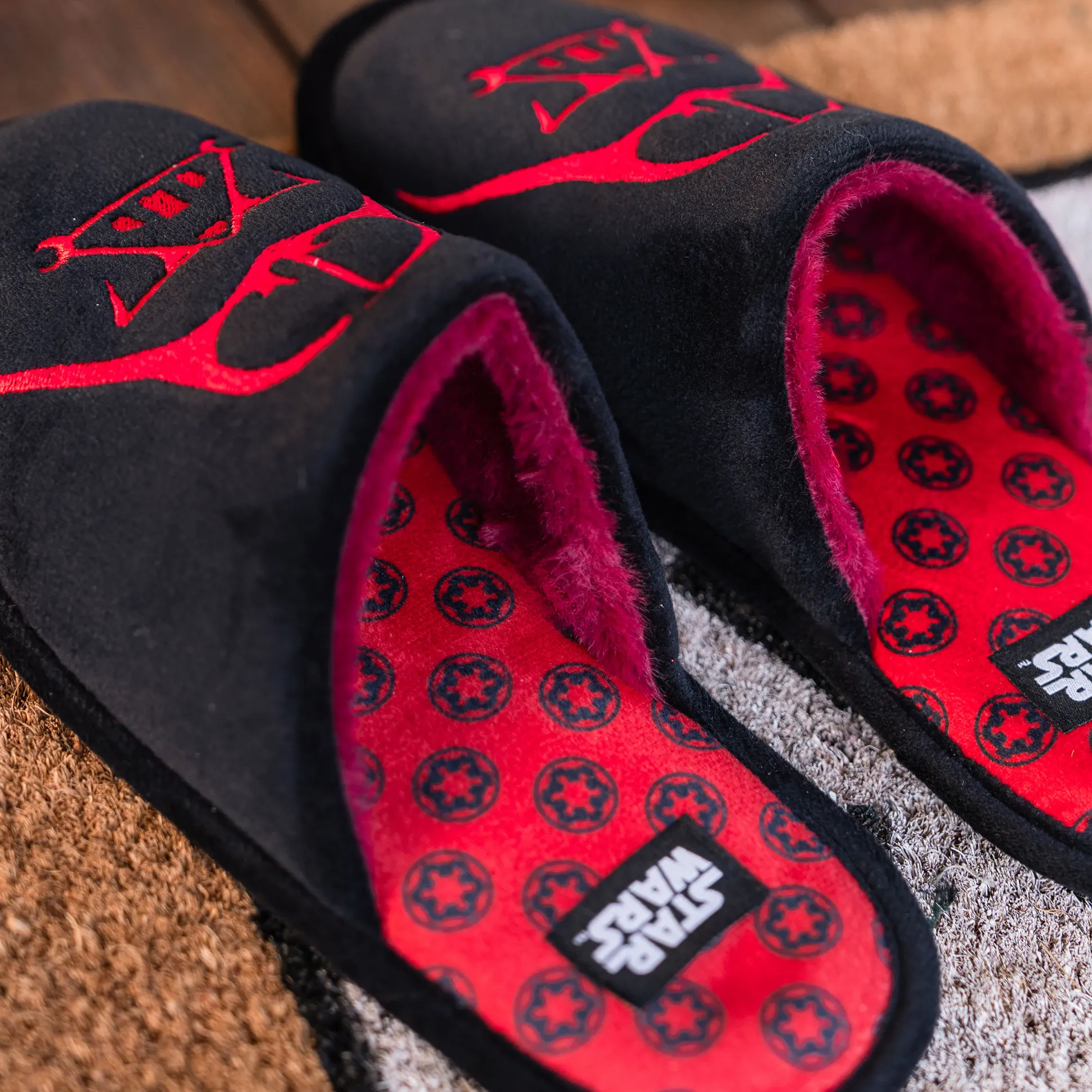 Star Wars - Darth Vader Pantoffels Zwart-Rood