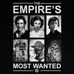 Star Wars - Empire's Most Wanted T-shirt zwart