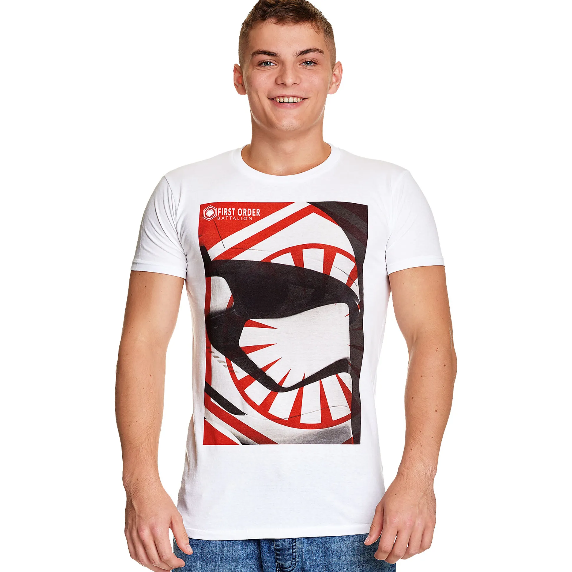 Star Wars - First Order Battalion T-shirt wit