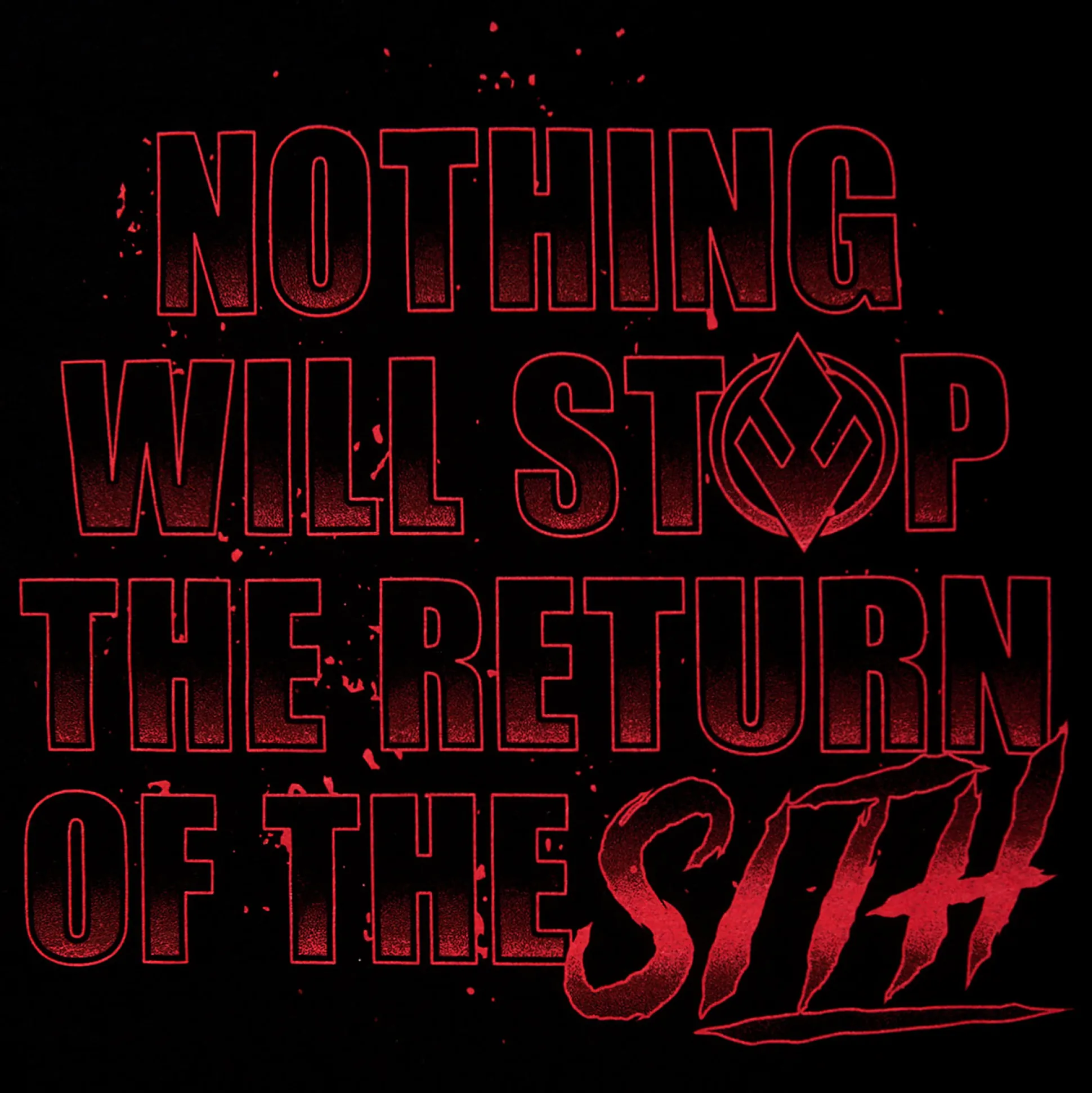 Star Wars - Kylo Ren Return of Sith T-Shirt zwart