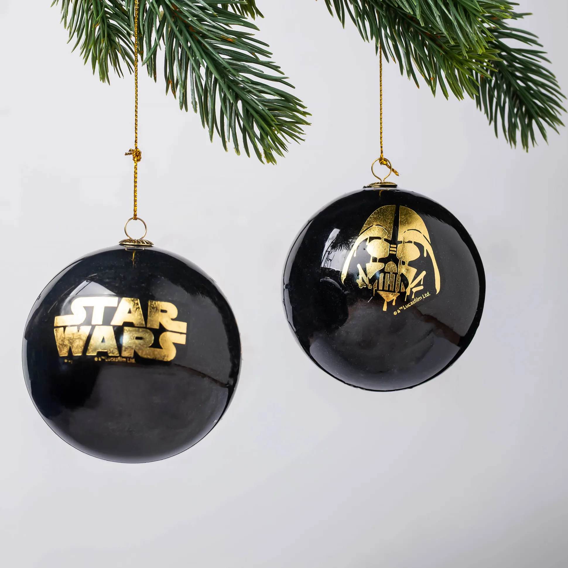 Star Wars - Logo kerstballen set van 4