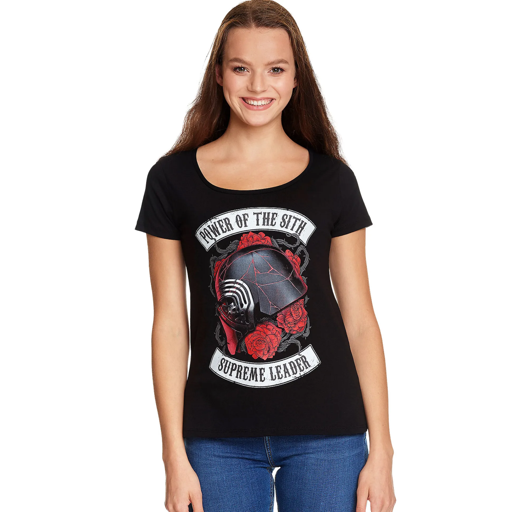 Star Wars - Power of the Sith Dames T-shirt zwart
