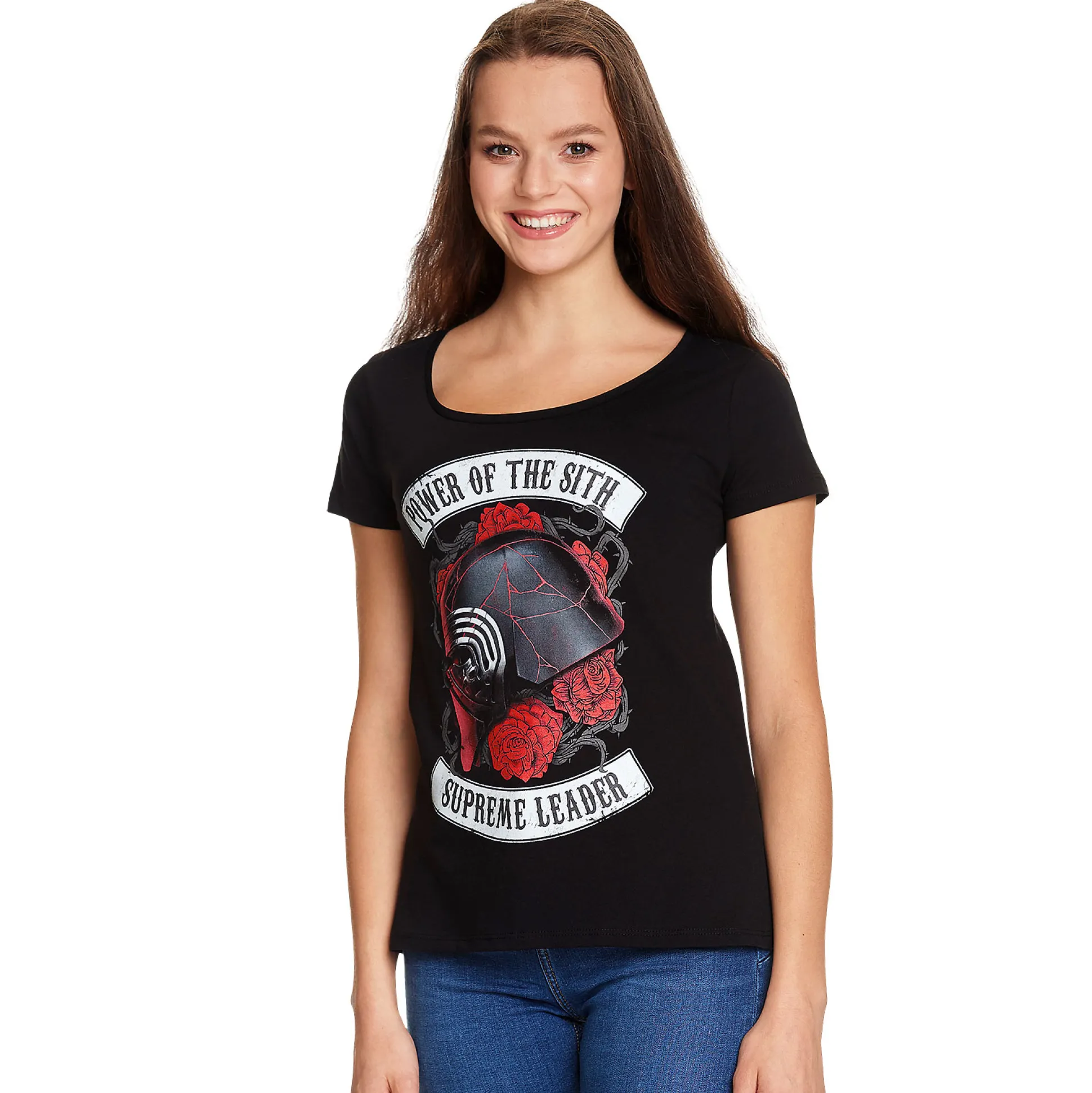 Star Wars - Power of the Sith Dames T-shirt zwart