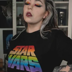 Star Wars - Pride Logo T-Shirt Zwart
