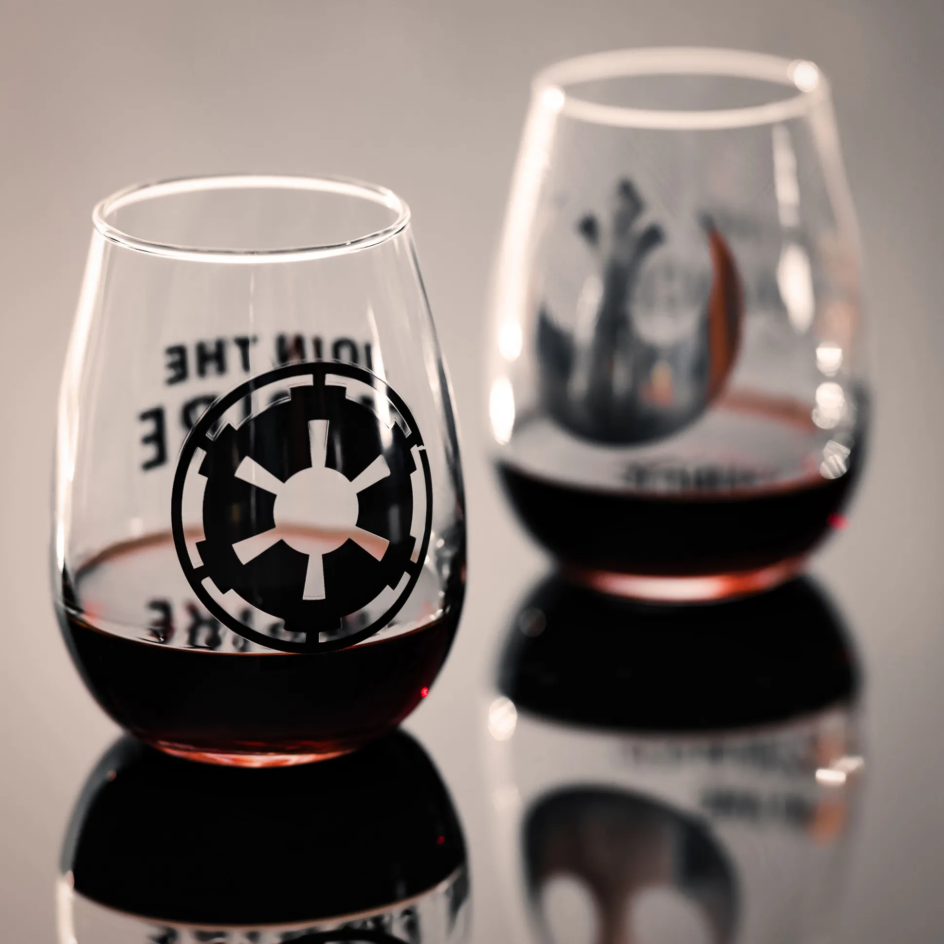 Star Wars - Rebel Alliance vs Empire glazen set van 2