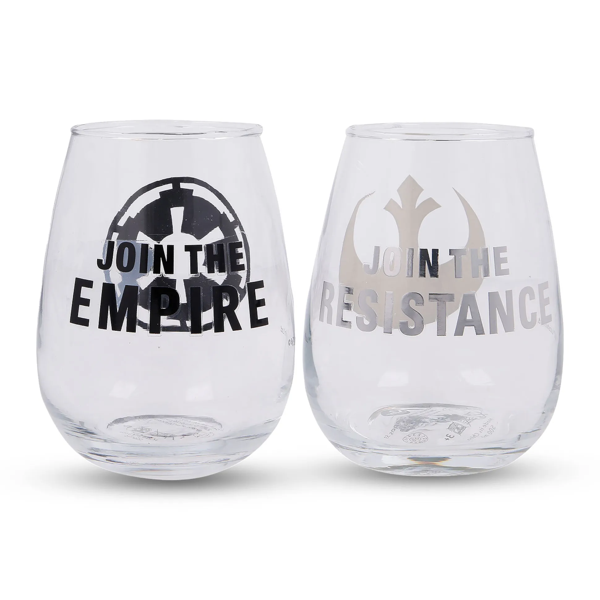 Star Wars - Rebel Alliance vs Empire glazen set van 2