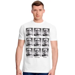 Star Wars - Stormtrooper Multiface T-Shirt wit