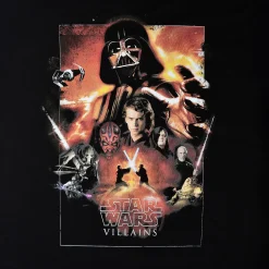 Star Wars - Villains T-shirt zwart