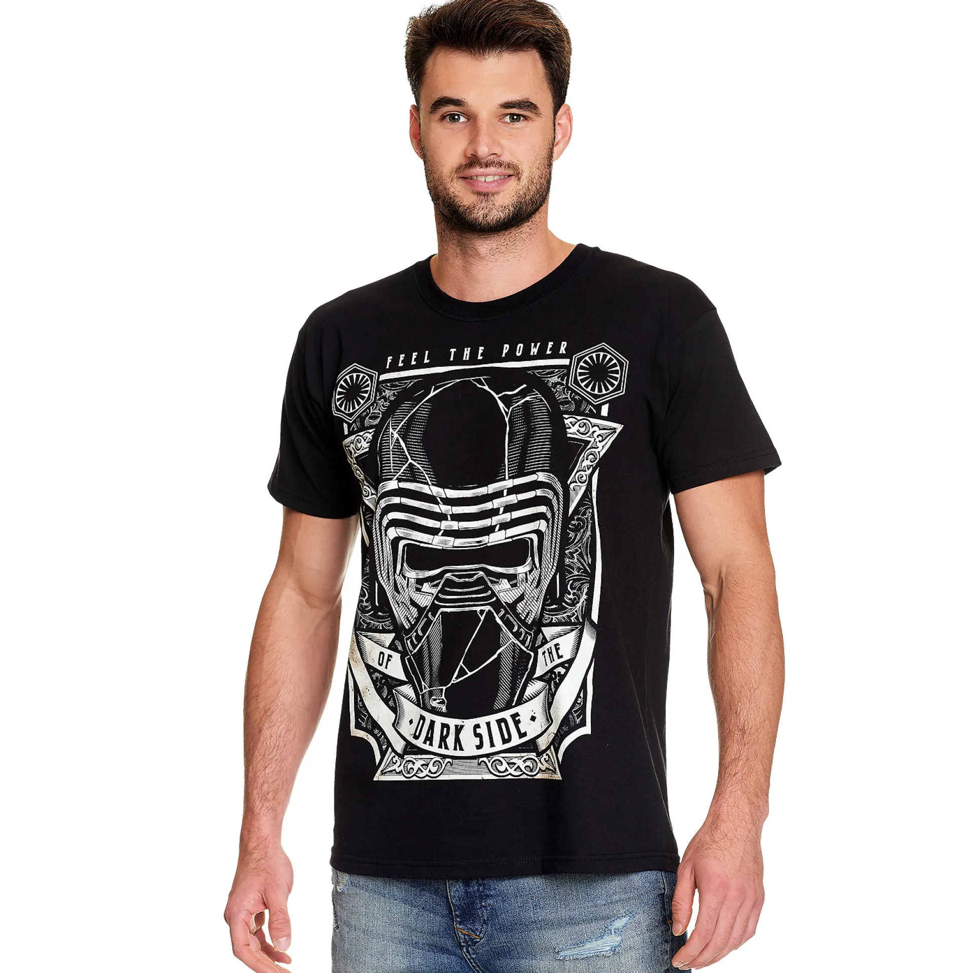 Star Wars - Voel De Kracht van De Donkere Kant T-Shirt zwart