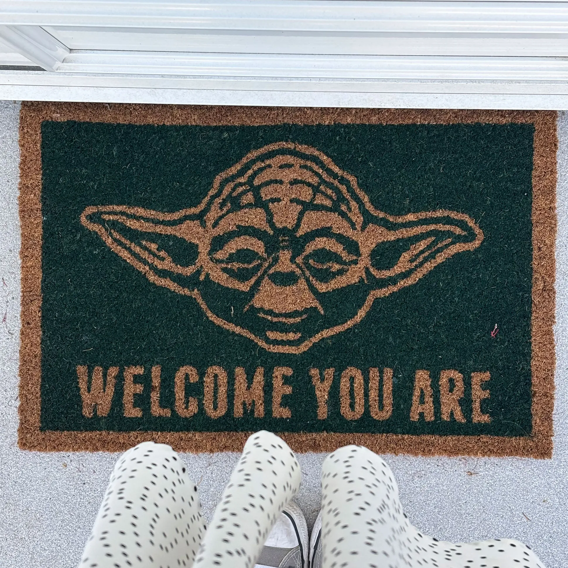 Star Wars - Yoda Welcome You Are Deurmat