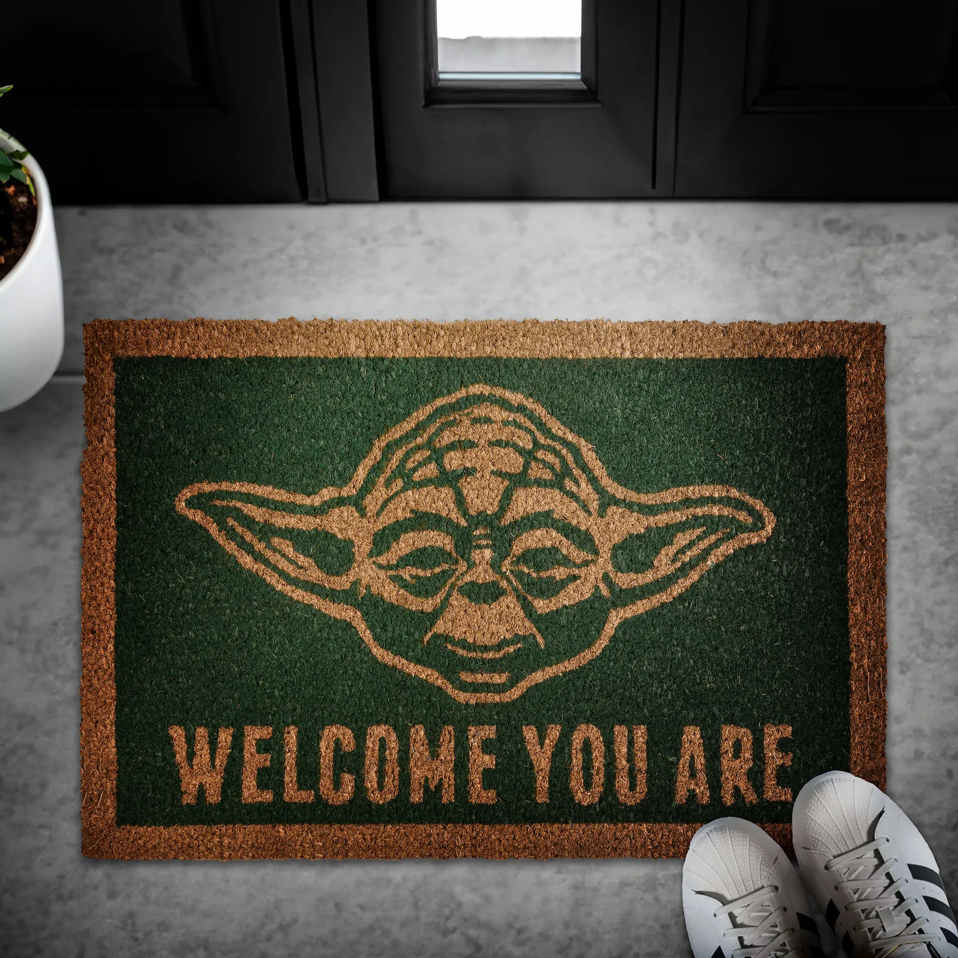 Star Wars - Yoda Welcome You Are Deurmat