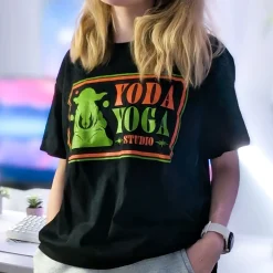 Star Wars - Yoda Yoga Studio T-shirt zwart