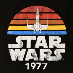 Star Wars van 1977 Distressed Tanktop zwart