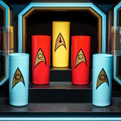 Starfleet Badge Glazen 5-delige Set - Star Trek